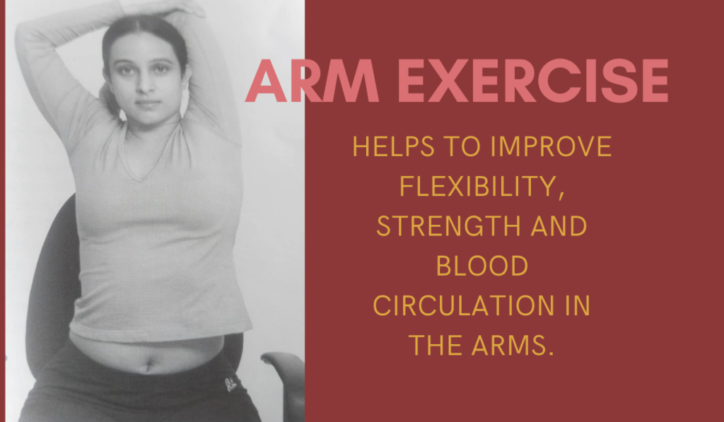 arm exercise 2(benefits of desktop yoga)