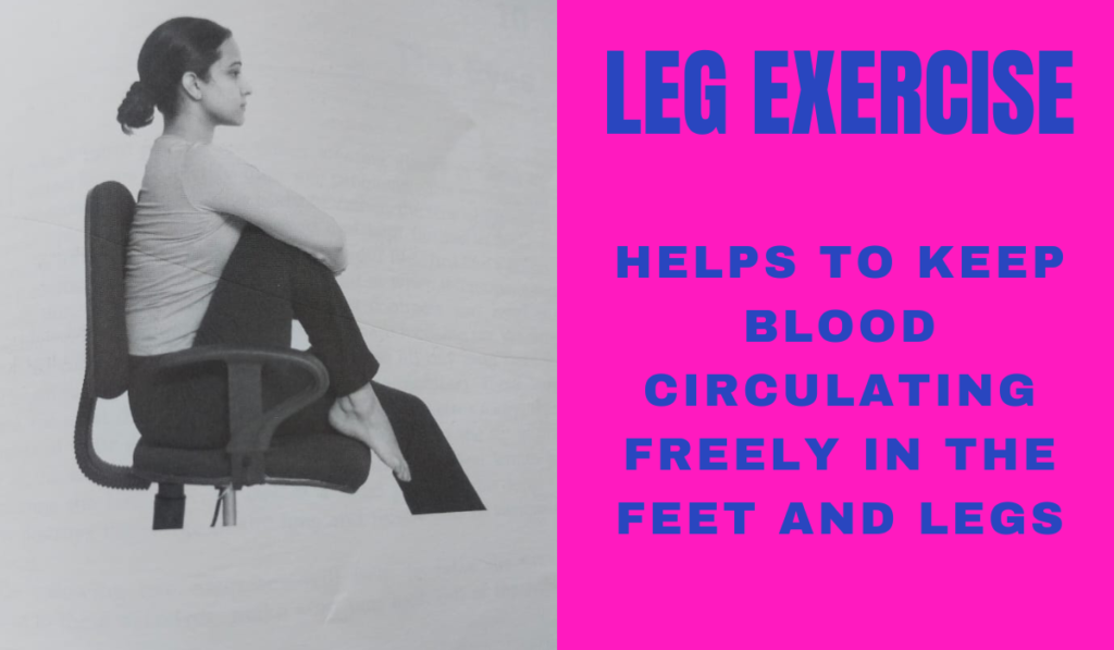 leg exercise 3(benefits of desktop yoga)