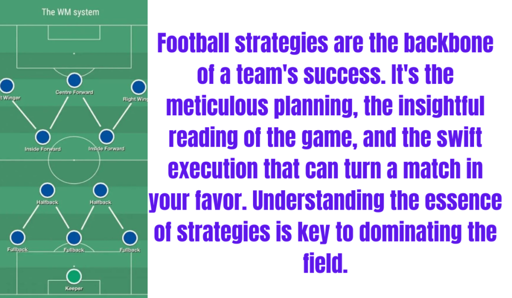 Football Strategies and Tactics