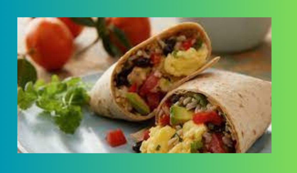 Egg and Veggie Breakfast Burritos