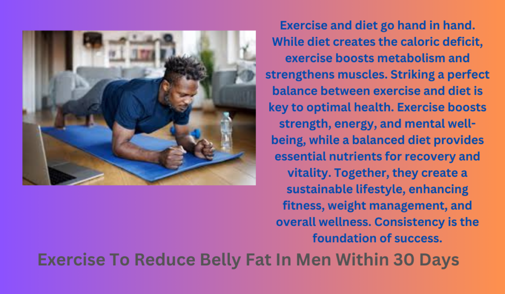 Exercise To Reduce Belly Fat In Men Within 30 Days