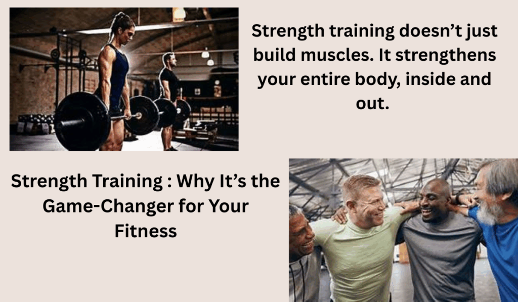 Strength training doesn’t just build muscles. It strengthens your entire body, inside and out. 