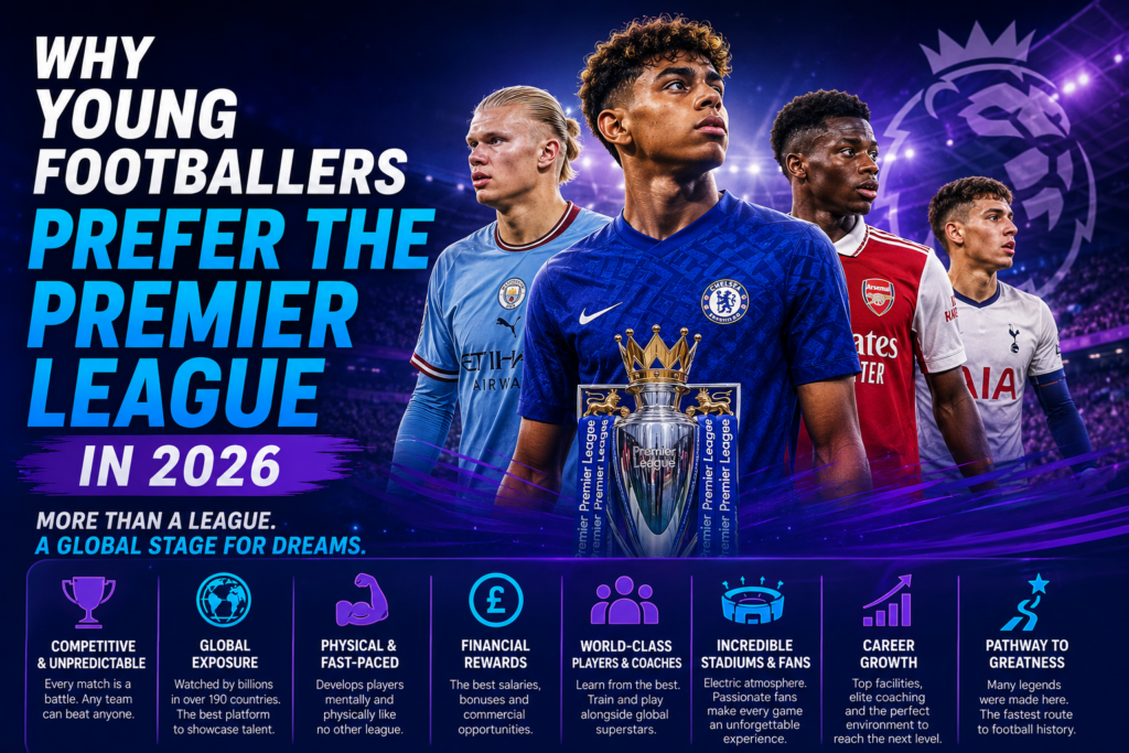 Why Young Footballers Prefer the Premier League in 2026